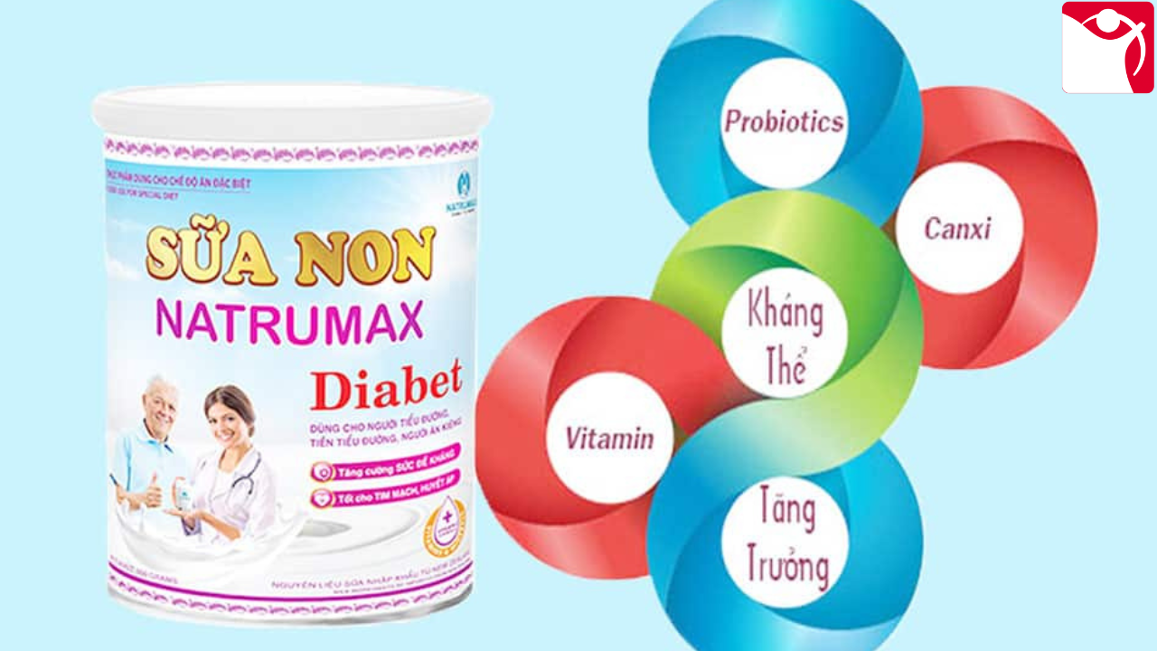 Sữa non Natrumax Diabet chứa vi chất tốt cho người yếu và người lớn tuổi