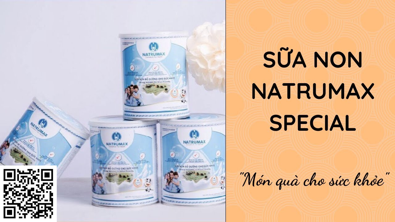 Công ty sữa non Natrumax Special Natrumax Special sữa non dành cho người gầy